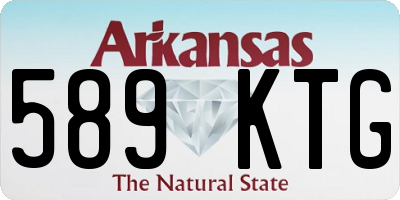 AR license plate 589KTG