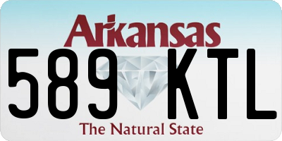 AR license plate 589KTL
