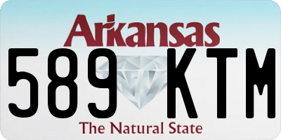 AR license plate 589KTM