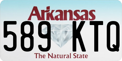 AR license plate 589KTQ