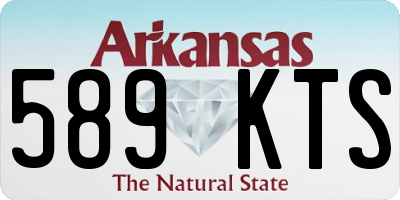 AR license plate 589KTS