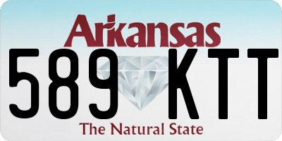 AR license plate 589KTT