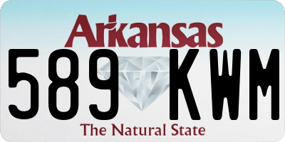 AR license plate 589KWM