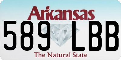 AR license plate 589LBB