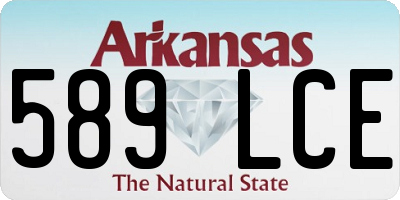 AR license plate 589LCE
