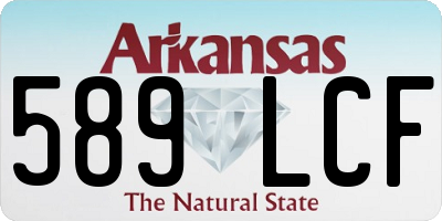 AR license plate 589LCF