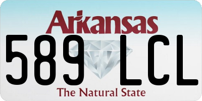 AR license plate 589LCL