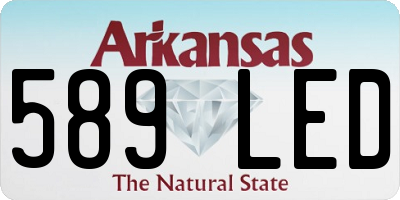 AR license plate 589LED