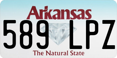 AR license plate 589LPZ