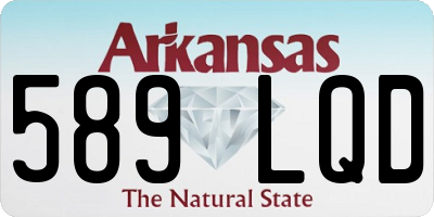 AR license plate 589LQD