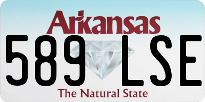 AR license plate 589LSE