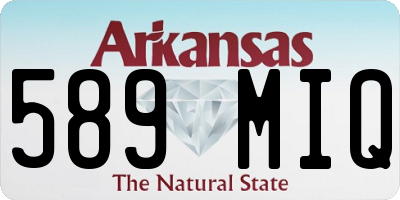 AR license plate 589MIQ