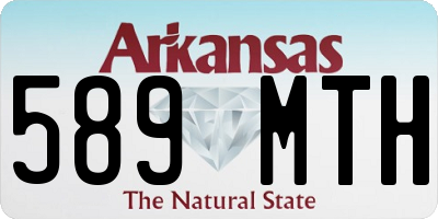 AR license plate 589MTH