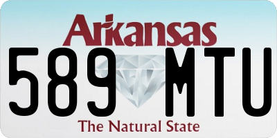 AR license plate 589MTU