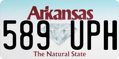 AR license plate 589UPH