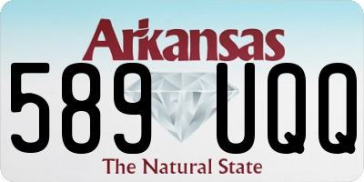 AR license plate 589UQQ