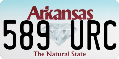 AR license plate 589URC