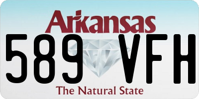 AR license plate 589VFH
