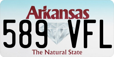 AR license plate 589VFL