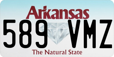 AR license plate 589VMZ