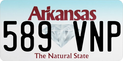 AR license plate 589VNP
