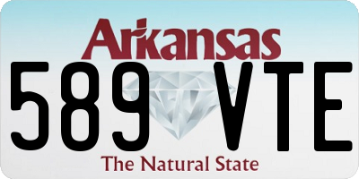AR license plate 589VTE