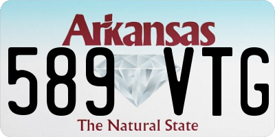 AR license plate 589VTG