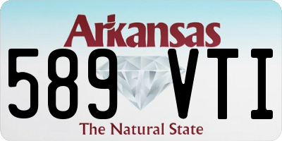 AR license plate 589VTI