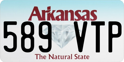 AR license plate 589VTP