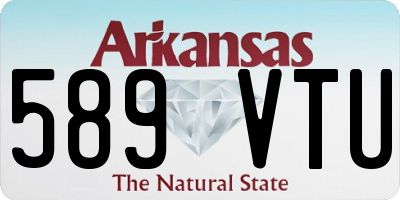 AR license plate 589VTU