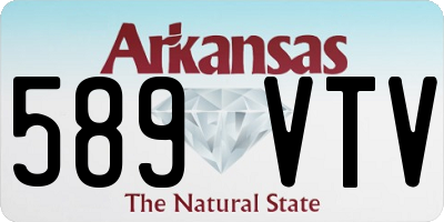 AR license plate 589VTV