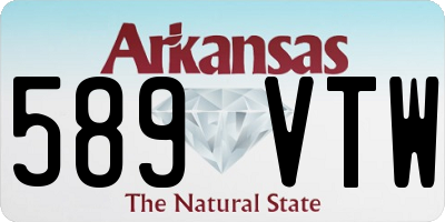 AR license plate 589VTW