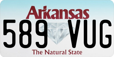 AR license plate 589VUG