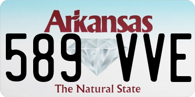 AR license plate 589VVE