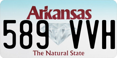 AR license plate 589VVH