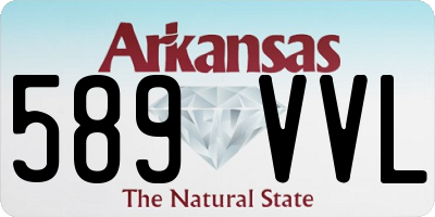 AR license plate 589VVL