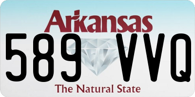 AR license plate 589VVQ