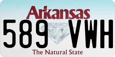 AR license plate 589VWH