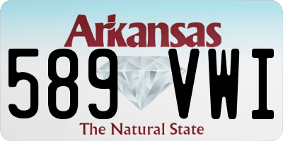 AR license plate 589VWI