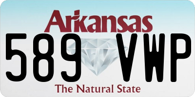 AR license plate 589VWP