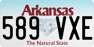 AR license plate 589VXE