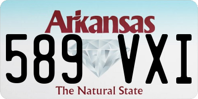 AR license plate 589VXI