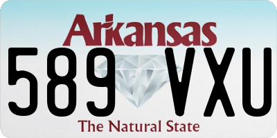 AR license plate 589VXU