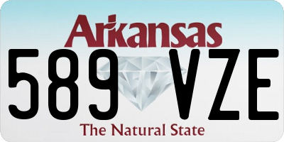 AR license plate 589VZE