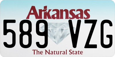 AR license plate 589VZG