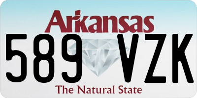 AR license plate 589VZK