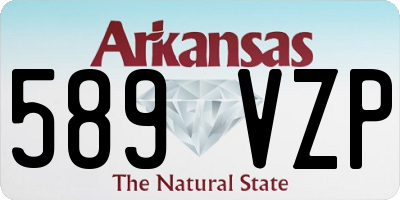 AR license plate 589VZP