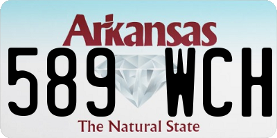 AR license plate 589WCH