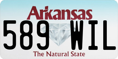 AR license plate 589WIL