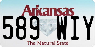 AR license plate 589WIY
